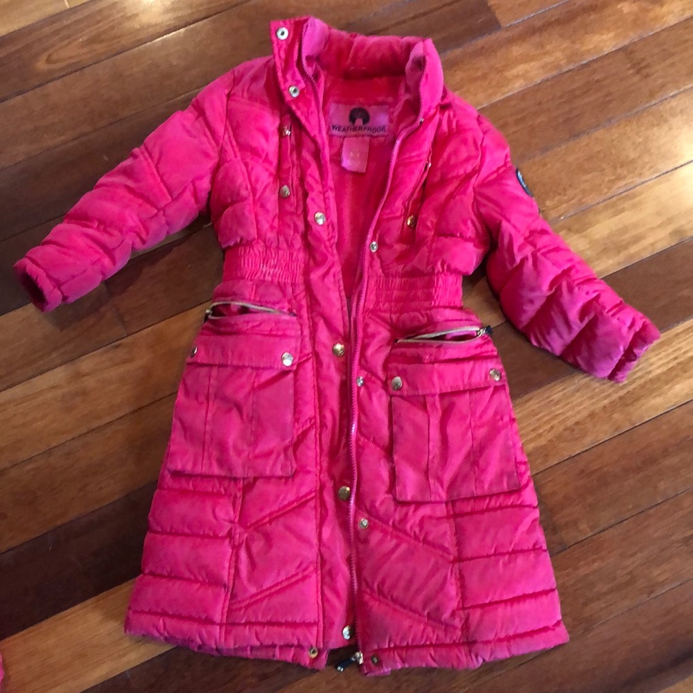 Girls(toddler) 5/6 winter puff coat